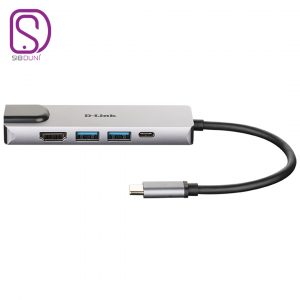 هاب 5 پورت USB-C دی لینک مدل DUB M530