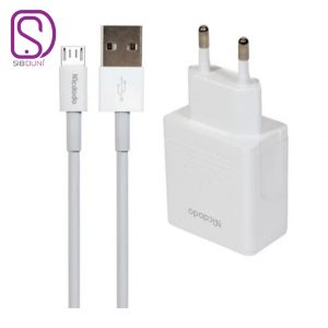 شارژر دیواری 12 وات مک دودو مدل CH-3971 به همراه کابل Micro USB