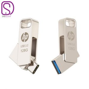 فلش مموری USB 3.2 اچ پی مدل x206c ظرفیت 128 گیگابایت