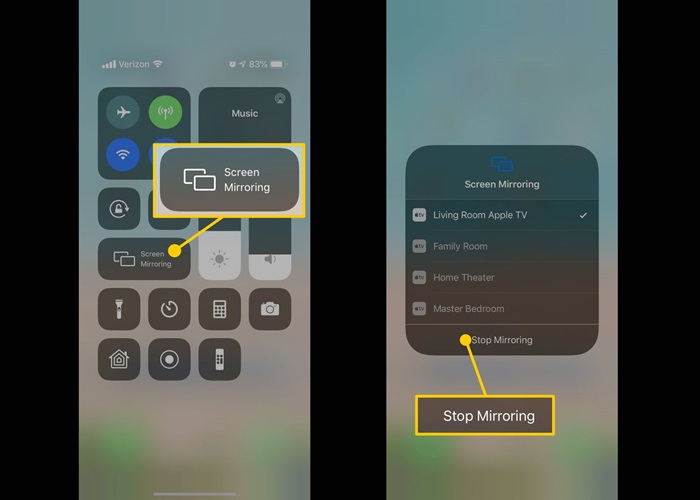 اتصال بی سیم با فناوری AirPlay 