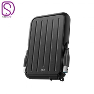 هارد اکسترنال سیلیکون پاور مدل Armor A66 ظرفیت دو ترابایت همراه با کیف رایگان