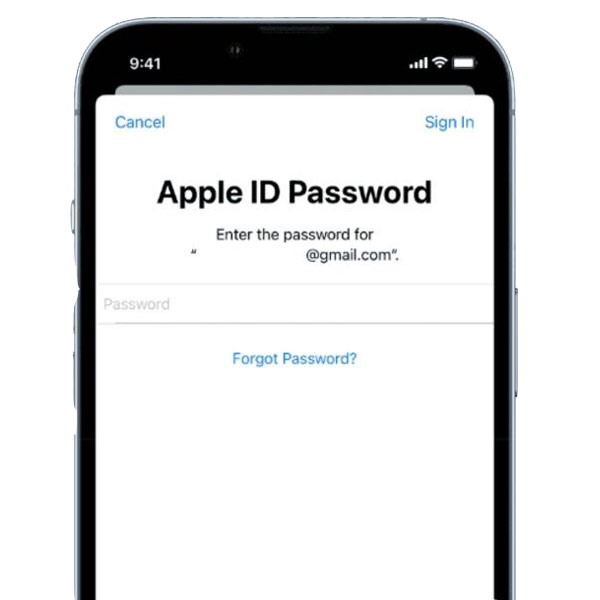فراموشی رمز اپل آیدی