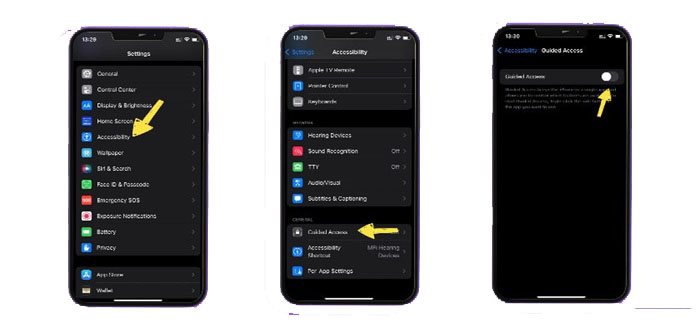enable Guided Access