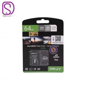 کارت حافظه‌ microSDHC مدل PNY ظرفیت 64